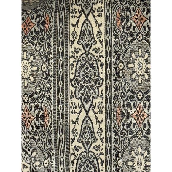 Vintage 90s Brocade Tapestry Vest SteamPunk VictorianGoth ShabbyChic Lagenlook - Picture 5 of 10